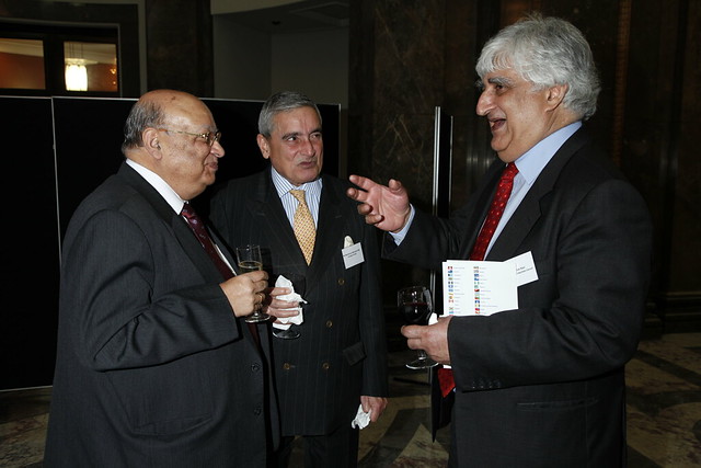 With Lord Loomba and partners at a Commonwealth gathering