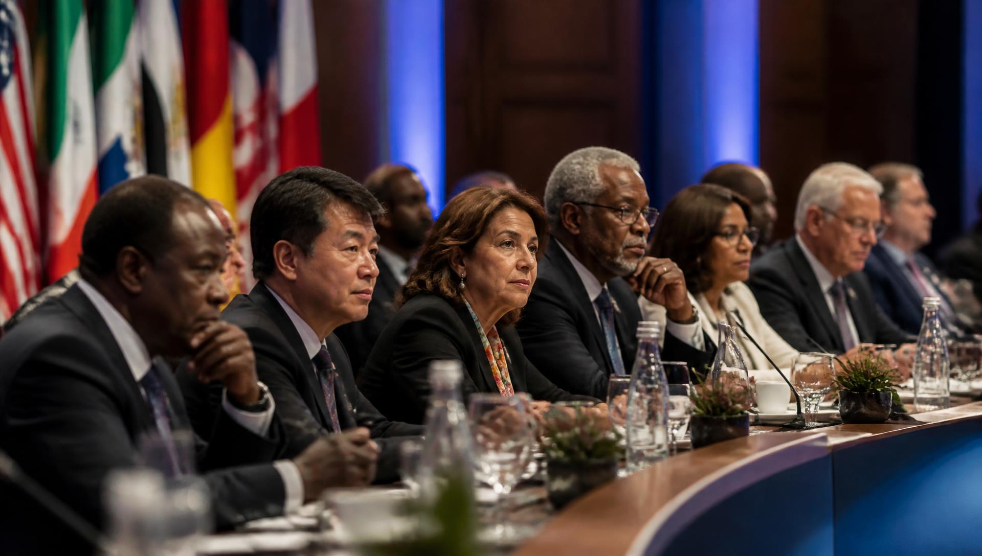 Senior Commonwealth business leaders, investors and policymakers in session at an international investment forum