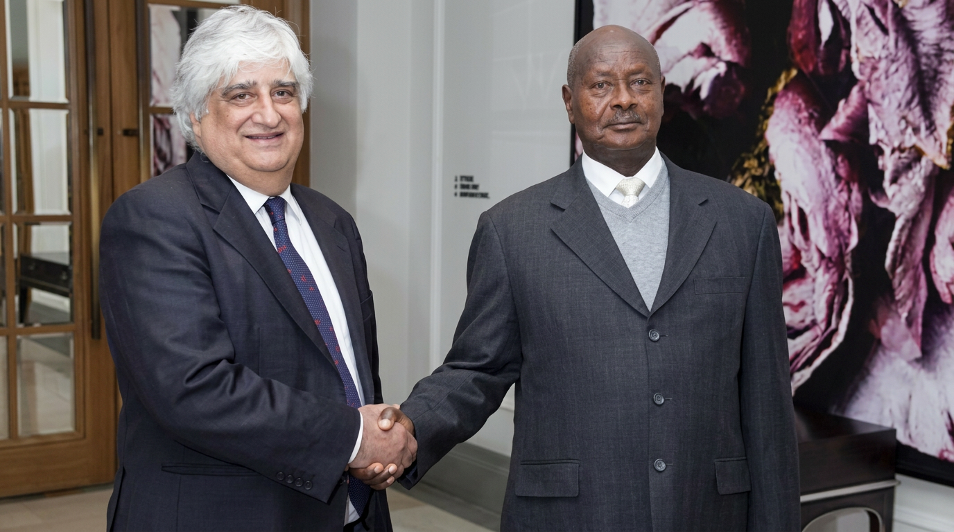 Bilateral talks with H.E. President Yoweri Museveni of Uganda — Kampala, Uganda